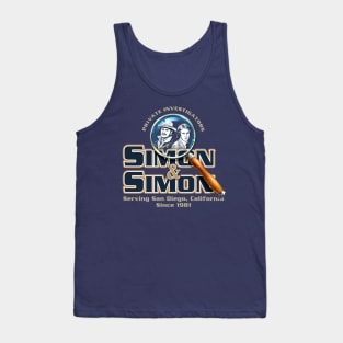 Simon and Simon Private Investigators Tank Top